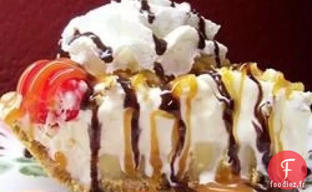 Tarte à la Crème Glacée à la Banane