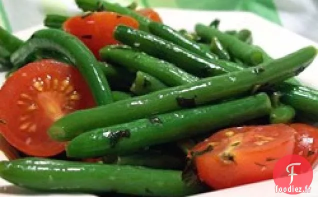 Haricots Verts aux Tomates Cerises