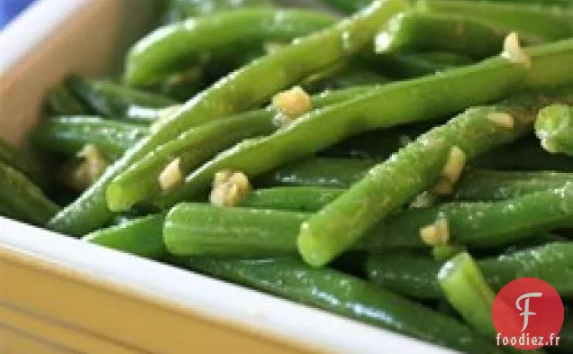 Haricots Verts à la Marjolaine