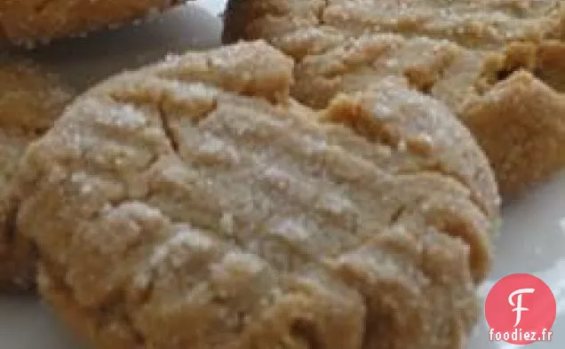 Délicieux Biscuits au Beurre d'Arachide - Sans Gluten