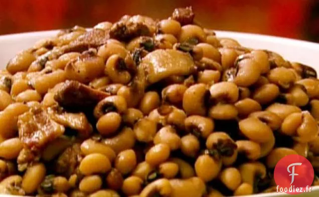 Pois aux Yeux Noirs au Bacon et au Porc