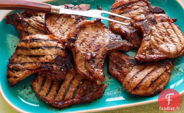 Côtelettes De Porc Grillées Faciles