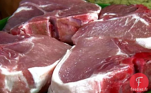 Côtelettes de Porc Sucrées et Acidulées Grillées