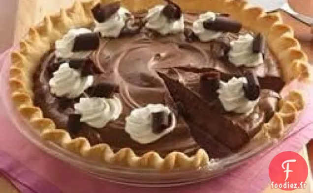 Tarte au Chocolat en Soie Française