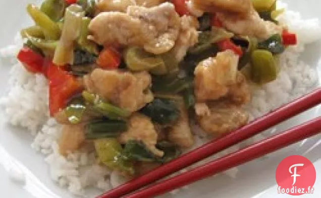 Salade De Poulet Avec Vinaigrette Thaïlandaise