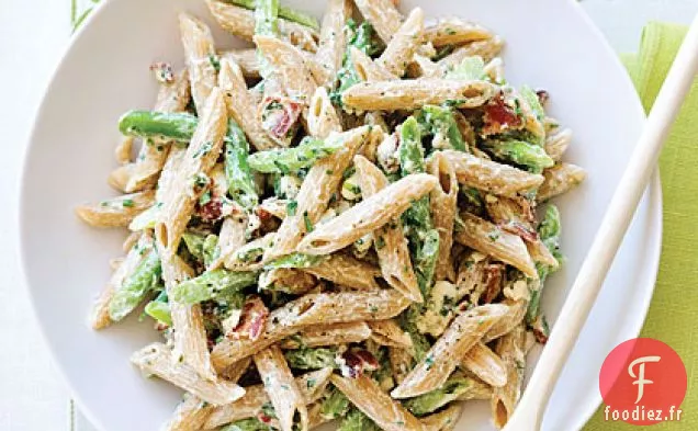Salade de Penne aux haricots verts et grains entiers