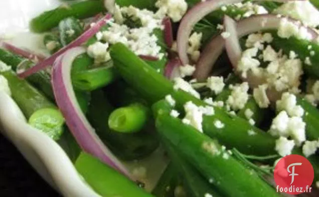 Haricots Verts À La Feta Et À L'Aneth