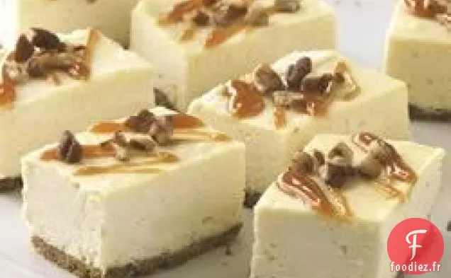 Barres de Gâteau au Fromage PHILADELPHIA Caramel
