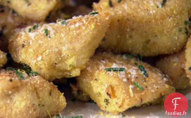 Poulet Croustillant au Sel Romarin-Citron