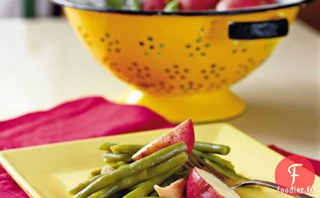 Haricots Verts et Pommes de Terre Rouges