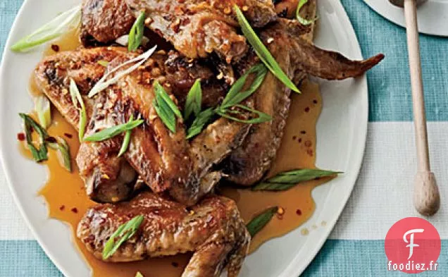 Ailes de Poulet au Miel et au Chili