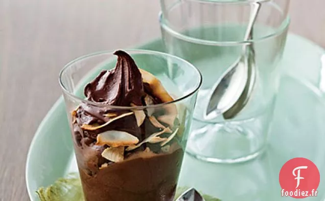 Crème Glacée Au Chocolat et à la Noix de Coco sans Produits Laitiers Roman's