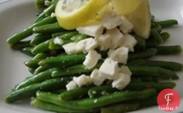 Neige sur la montagne Haricots Verts