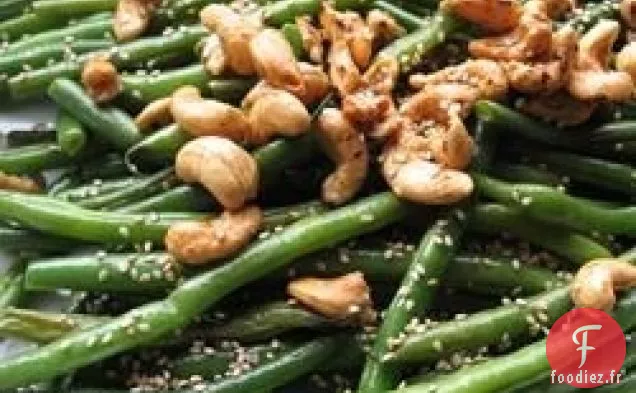 Haricots verts au Sésame à la japonaise