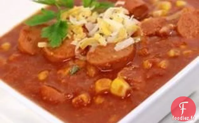 Soupe de Hot-Dogs Copieuse