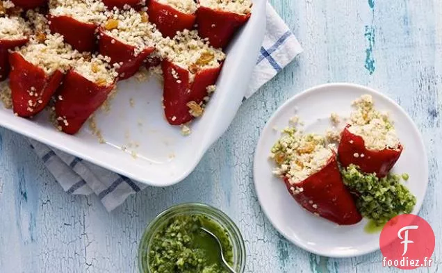 Poivrons Piquillo Farcis au Quinoa