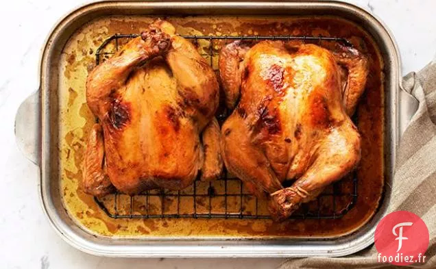 Poulet Rôti Au Citron et au Poivre