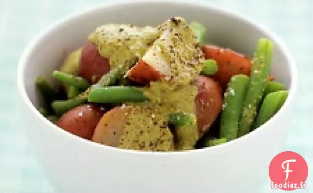 Salade De Haricots Verts Et Pommes De Terre Au Pesto