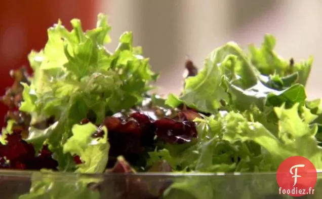 Salade Verte et Vinaigrette au Vin de Napa