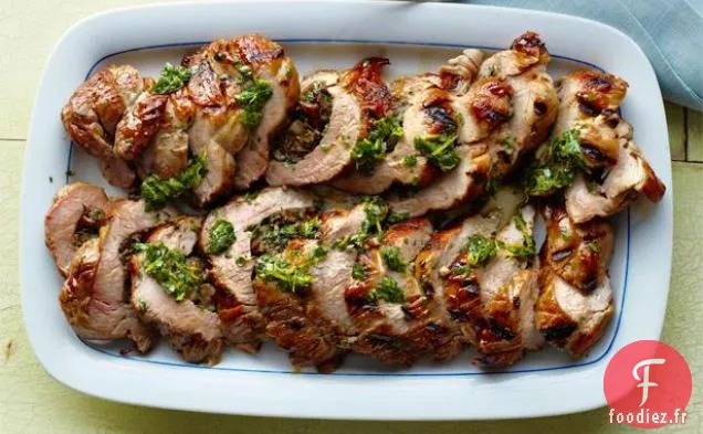 Filet De Porc Farci Aux Champignons