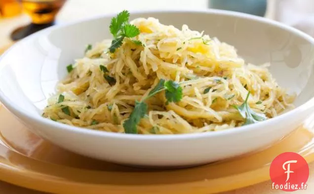 Courge Spaghetti Au Curry Saine