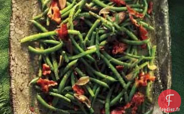 Haricots Verts Avec Vinaigrette Au Bacon