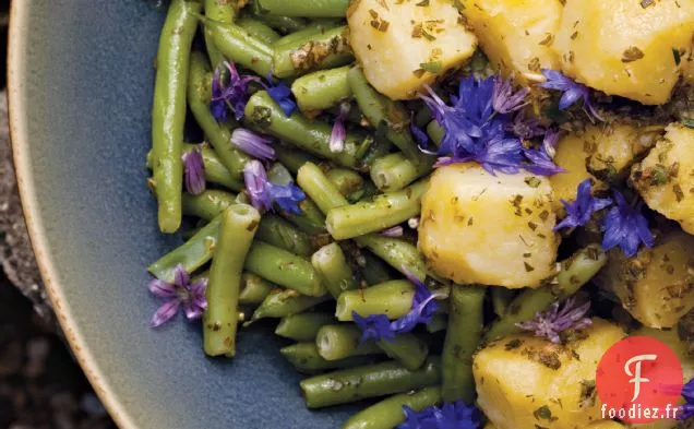 Salade de Pommes de Terre aux Haricots Verts et Salsa Verde