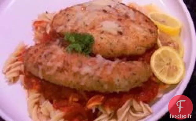 Steaks de Calamars au Parmesan