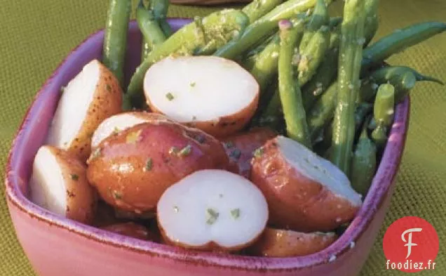Salade de Haricots Verts et Pommes de Terre Neuves