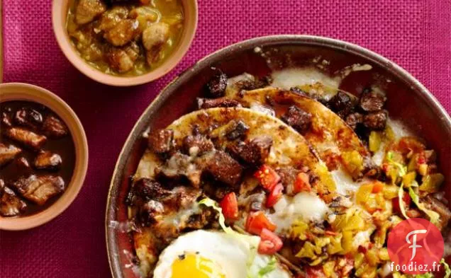 Enchiladas Empilées À la Manière de Noël