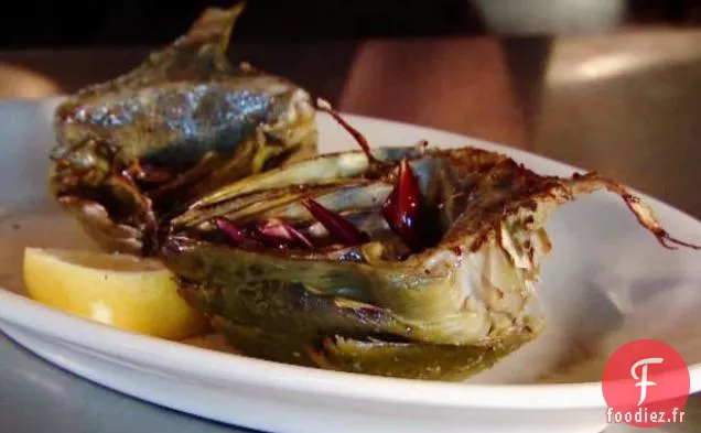 Artichauts Grillés au Feu