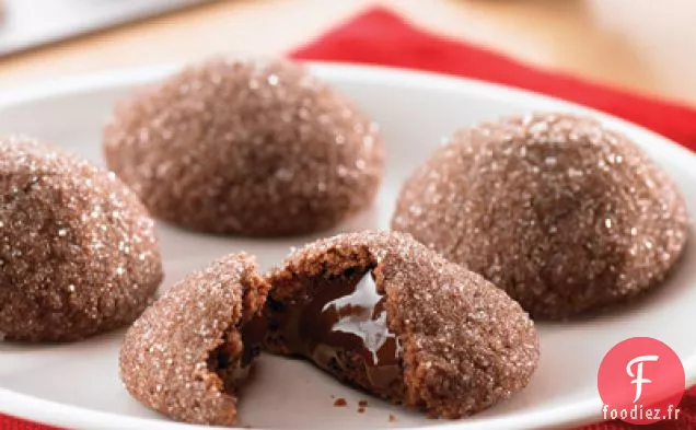 Gouttes de Lave au Chocolat Noir (Recette sans gluten*)