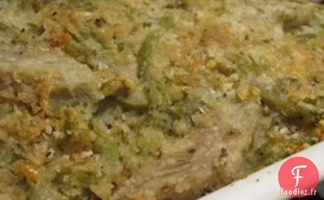 Cocotte d'Artichauts aux Haricots Verts
