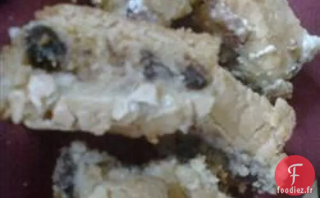 Barres aux Pépites de Chocolat au Fromage à la Crème