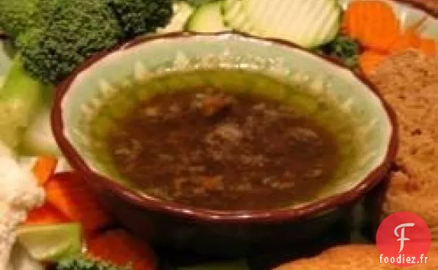 Bagna Calda (Apéritif Italien Ail - Anchois - Sardine)