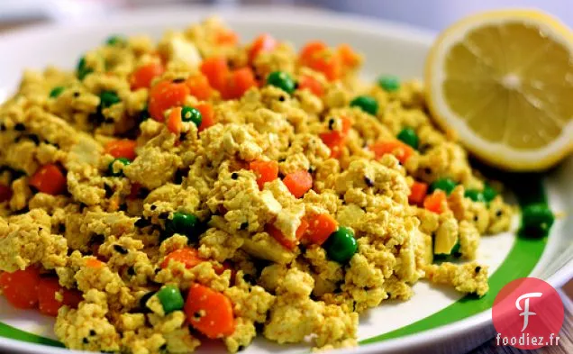 Tofu Épicé Indien