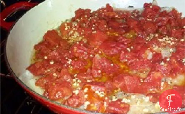 Sole Facile à l'Ail et à la Tomate
