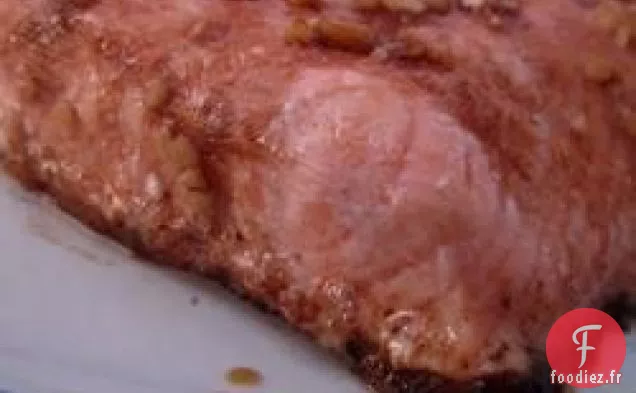 Saumon Simple à la Sauce Balsamique