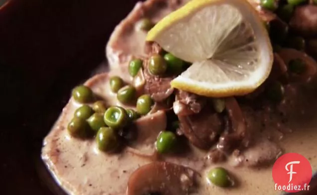 Scaloppini de Veau à la Crème de Safran