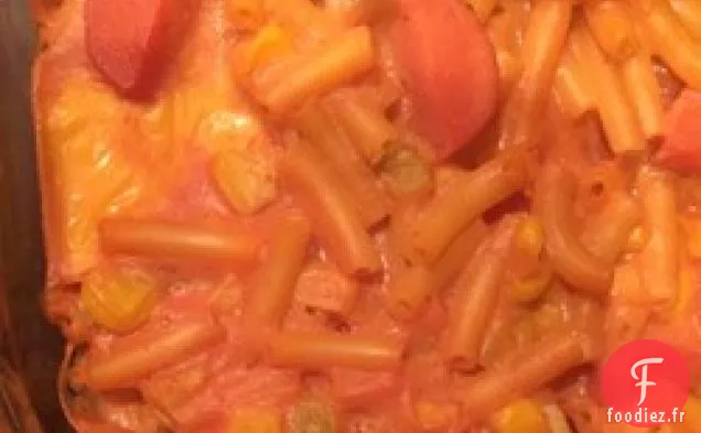 Macaronis au Hot-Dog