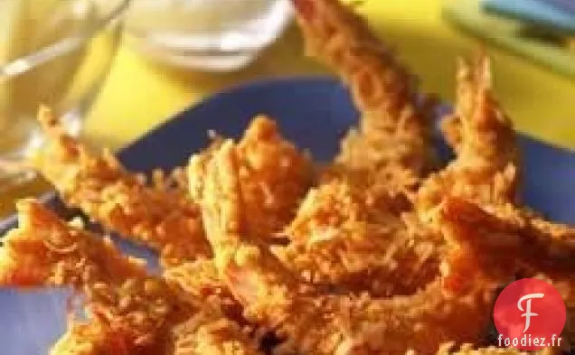Crevettes Frites à la Noix de Coco