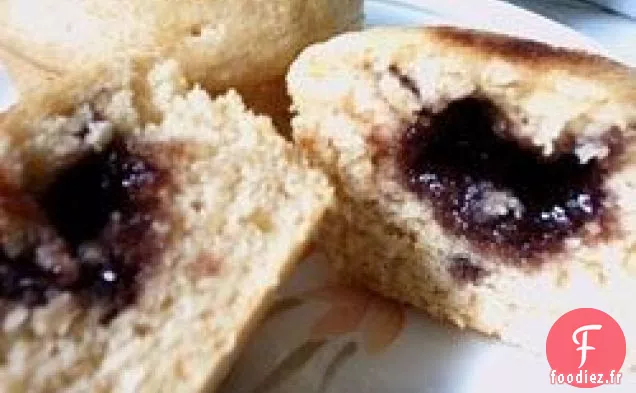 Muffins Sally Lunn à l'Ancienne