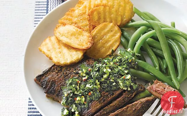 Jupe Steak avec Chimichurri