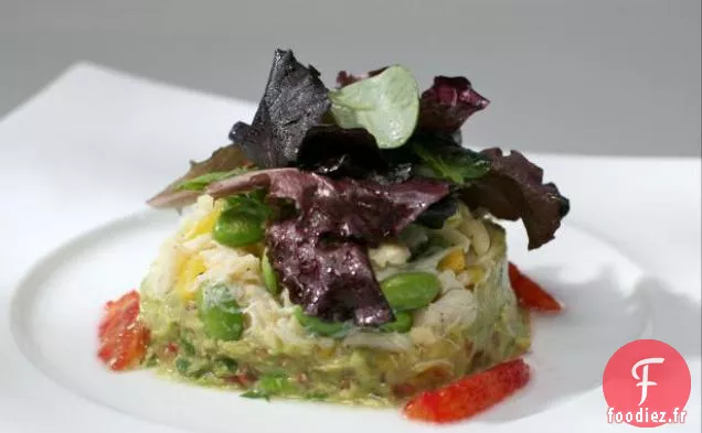 Salade de Crabe et Guacamole