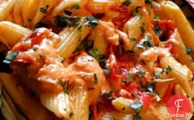 Pâtes Penne Tomate Basilic