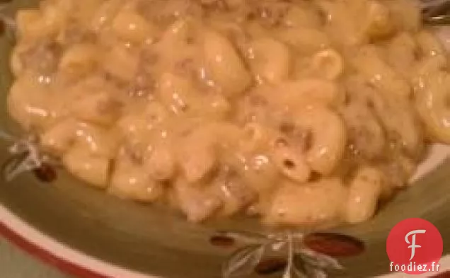 Macaroni Cheeseburger à la tricherie