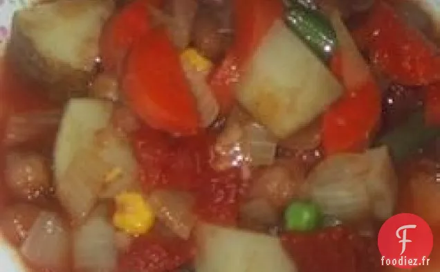 Curry de Légumes Rapide