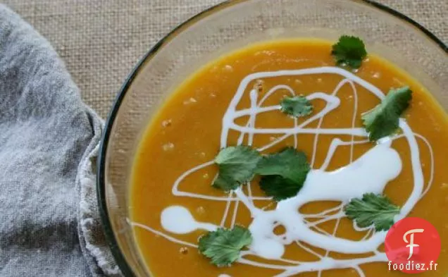 Mangez pour huit Dollars: Soupe de Pois Cassés Jaunes au Curry