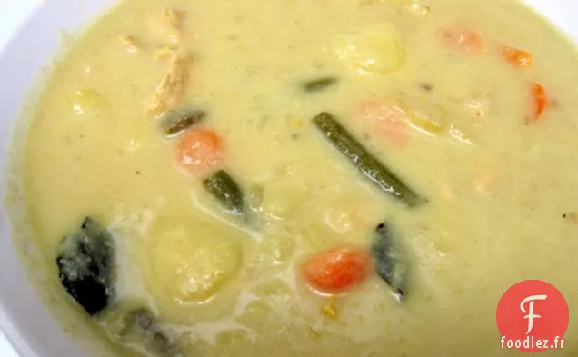 Ragoût de Lait de Coco Chrétien Syrien Traditionnel