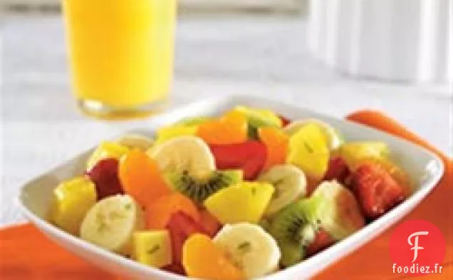 Mélange de Fruits au Miel et au Citron Vert